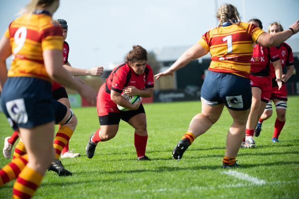 Womens rugby Jersey RFC v Medway Ladies Picture: JON GUEGAN