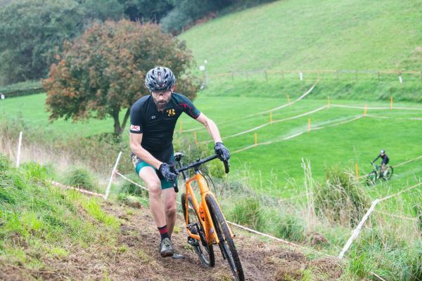 Cyclcross at Rozel campsite Ladies, Youths, vet50 Men and vet60 Men  Picture: JON GUEGAN