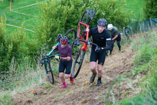 Cyclcross at Rozel campsite Ladies, Youths, vet50 Men and vet60 Men  Picture: JON GUEGAN