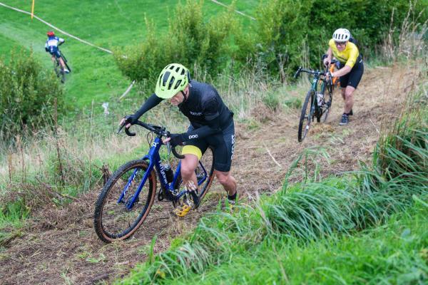 Cyclcross at Rozel campsite Ladies, Youths, vet50 Men and vet60 Men  Picture: JON GUEGAN