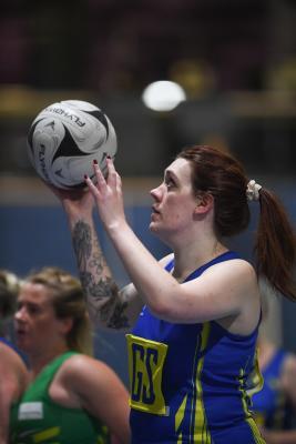 St Ouen B v St John  NETBALL Picture: DAVID FERGUSON