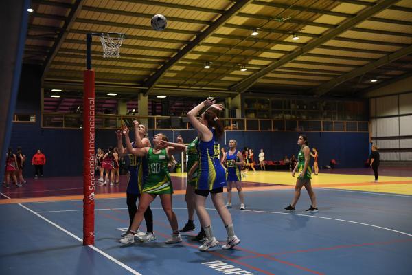 St Ouen B v St John  NETBALL Picture: DAVID FERGUSON