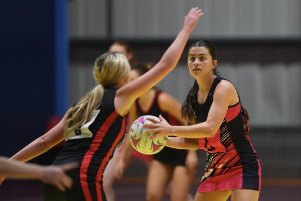 St Lawrence D v St Clement C  NETBALL Picture: DAVID FERGUSON