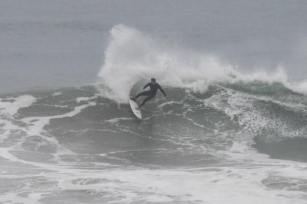 NO 1 Mens CI Team seed, Nathan Elms.  SURFING GB Cup CI Team practice session at the Watersplash in readiness for this weekend's action Picture: DAVID FERGUSON