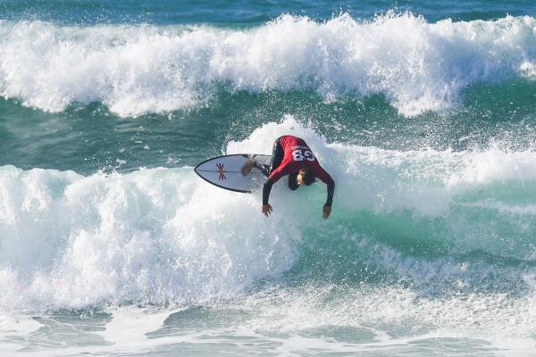 CI Surfer Matt chapman mens open SURFING GB Cup at the Watersplash Picture: DAVID FERGUSON