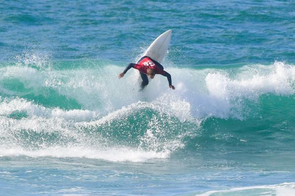 CI surfer Will Masterman SURFING GB Cup 2024 at the Watersplash Picture: DAVID FERGUSON