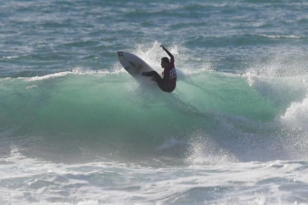 ENG surfer Stan Norman SURFING GB Cup 2024 at the Watersplash Picture: DAVID FERGUSON