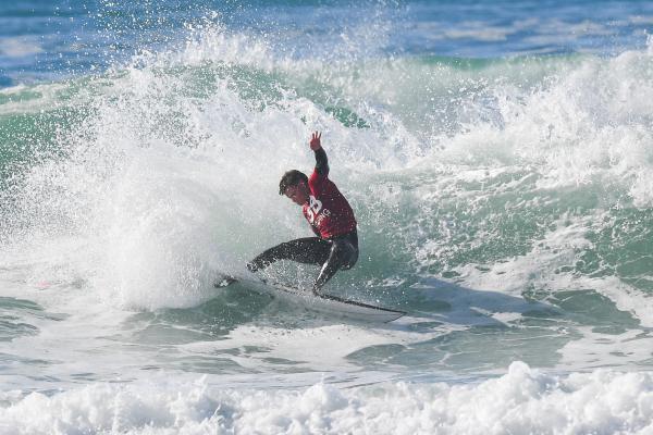 CI surfer Max Bennett SURFING GB Cup 2024 at the Watersplash Picture: DAVID FERGUSON