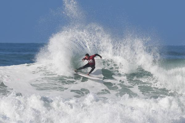 ENG surfer Stan Norman SURFING GB Cup 2024 at the Watersplash Picture: DAVID FERGUSON