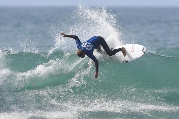 CI Surfer Anders Ravenscroft SURFING GB Cup 2024 at the Watersplash Picture: DAVID FERGUSON