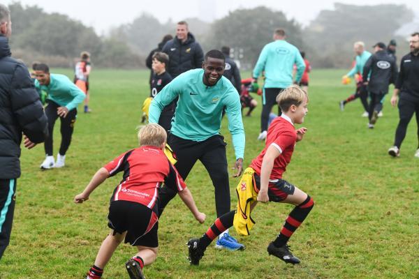 Full back Aphelele Onke Okuhle Fassi SPRINGBOKS at the JRFC mins training session Picture: DAVID FERGUSON