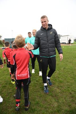 Pieter-Steph du Toit SPRINGBOKS at the JRFC mins training session Picture: DAVID FERGUSON