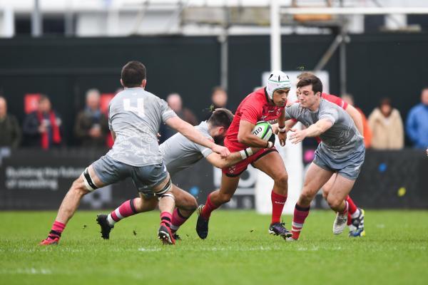 Bevan Biggs RUGBY JRFC v London Welsh Picture: DAVID FERGUSON