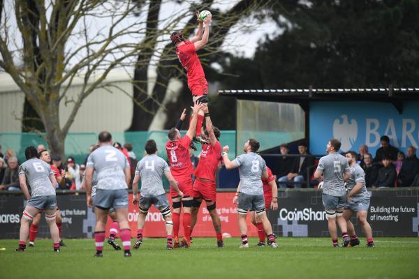 RUGBY JRFC v London Welsh Picture: DAVID FERGUSON