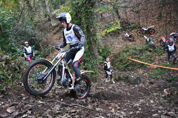 Liam Annetts Motorbike trials Picture: DAVID FERGUSON