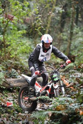 Gary White st Peters valley Motorbike trials Picture: DAVID FERGUSON