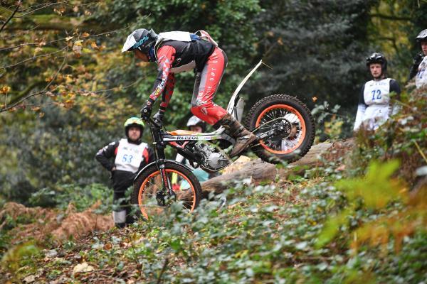 Steven Willis Motorbike trials Picture: DAVID FERGUSON