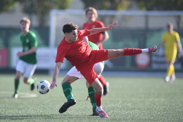 JSY 10 Seaney Mc Colgan FOOTBALL UNDER 21 Muratti at Springfield Picture: DAVID FERGUSON