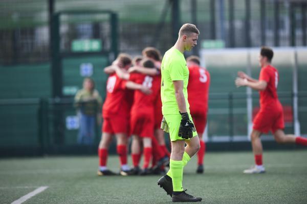 Jersey goal number 3 FOOTBALL UNDER 21 Muratti at Springfield Picture: DAVID FERGUSON