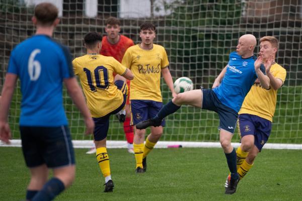 Football Grouville v St Clement Loghan McGhee Picture: JON GUEGAN