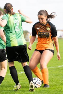 Women's football Guernsey FC Women v Sports Club of Jersey Women Veronica Fernandes Picture: JON GUEGAN