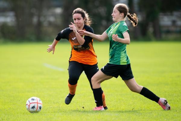 Women's football Guernsey FC Women v Sports Club of Jersey Women Lara Oliveira Picture: JON GUEGAN