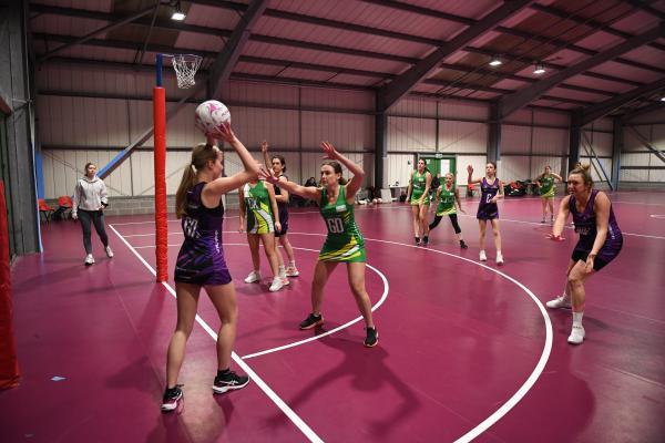 St John v Accies E  Netball at Les Ormes Picture: DAVID FERGUSON