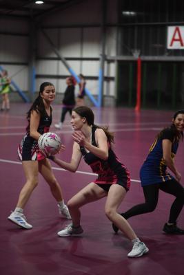 St Lawrence C v St Ouen C Netball at Les Ormes Picture: DAVID FERGUSON