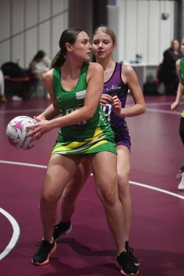 St John v Accies E  Netball at Les Ormes Picture: DAVID FERGUSON