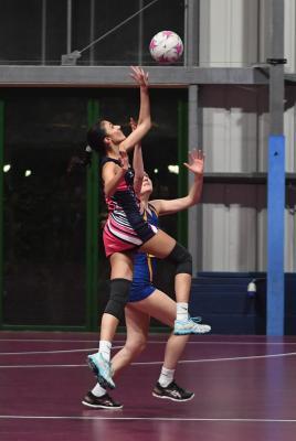 St Lawrence C v St Ouen C Netball at Les Ormes Picture: DAVID FERGUSON