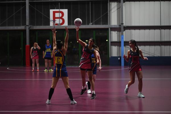 St Lawrence C v St Ouen C Netball at Les Ormes Picture: DAVID FERGUSON