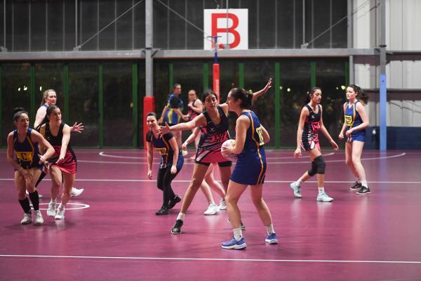 St Lawrence C v St Ouen C Netball at Les Ormes Picture: DAVID FERGUSON