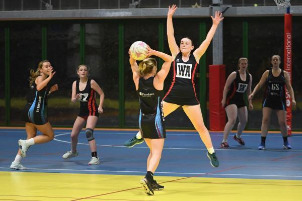 St Brelade A v St Clement B Netball at Les Ormes Picture: DAVID FERGUSON