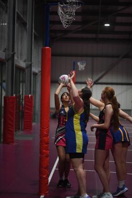 St Lawrence C v St Ouen C Netball at Les Ormes Picture: DAVID FERGUSON