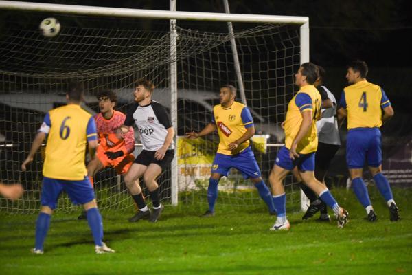 1st goal to Wanderers FOOTBALL St Ouen v Wanderers Picture: DAVID FERGUSON