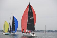 The Carey Olsen Regatta Cruiser/Racer and Quarter Ton Classes. Picture: DAVID FERGUSON