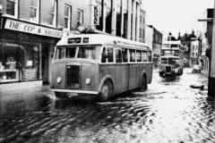 TEMPS PASSE TOWN FLOODING 1967